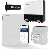 Growatt SPH6000TL3-BH-UP Hybrid Wechselrichter mit 7,6 kWh Solarspeicher-Set