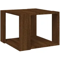 VidaXL Couchtisch Braun Eichen-Optik 40x40x30 cm Holzwerkstoff