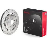 Brembo Bremsscheibe 09.C128.33 hinten rechts links für MERCEDES-BENZ A2224232012