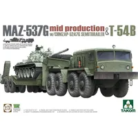 Takom MAZ-537G w/ChMZAP-5247G Semi-trailer mid production & T-54B