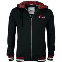 Lonsdale Lancaster Reißverschlusspullover - Black - M