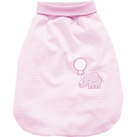 Schnizler Kinder 800716 Strampelsack Interlock Elefant, 14-Rosa, Einheitsgröße
