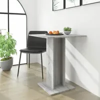 VidaXL Bistrotisch 60 x 75 x 60 cm grau