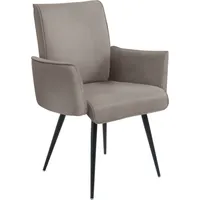K+W Komfort & Wohnen Armlehnstuhl Giacomo I grau