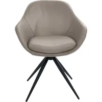 K+W Komfort & Wohnen Drehstuhl ZOOM grau