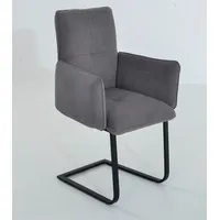 K+W Komfort & Wohnen Freischwinger 6502 grau