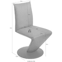 K+W Komfort & Wohnen Drive Polyester Grau