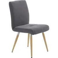 K+W Komfort & Wohnen 4-Fußstuhl 6411 grau