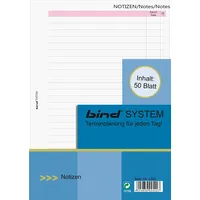Bind Ersatzeinlagen Notizblätter Manager, A5, liniert VE = 1