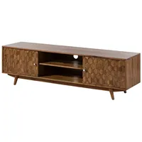 Massivmoebel24 TV-Board Akazie 170x42x48 Akazie natur lackiert MOSAYK #111