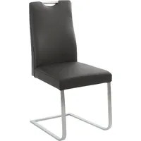 K+W Komfort & Wohnen Freischwinger 6194 Leder braun