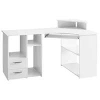 Vogl möbelfabrik Eckschreibtisch Sam Weiß