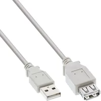 InLine USB 2.0 Verlängerung, Stecker / Buchse, Typ A,