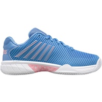 K-Swiss TENNIS Damen Tennisoutdoorschuhe Damen, Silver Lake Blue/White/Orchid, 41