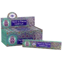 Green Tree CANDLE Hand von Fatima 15gr, Weiß
