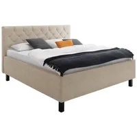 Meise Möbel Polsterbett San Remo Beige,