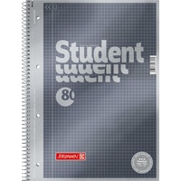 Brunnen Student Premium Collegeblock DIN A4 Kariert Spiralbindung Pappkarton