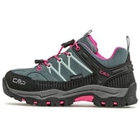 CMP Rigel Low WP Kinder Mineral Green/Purple Fluo 32