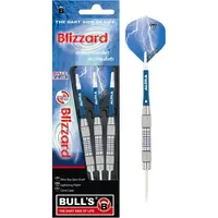 BULL'S Blizzard Steel Dart 22g, Silber