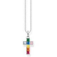 Thomas Sabo Kette Kreuz KE2166-477-7-L45V