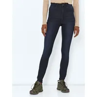 Noisy May Jeans NMCALLIE, skinny in Blau | Gr.: