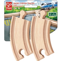 HaPe Kurze Eisenbahnkurvenschienen, 4 Stück