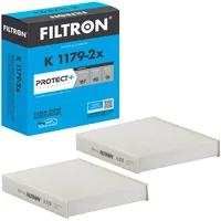 Filtron K 1179-2x Innenraumfilter/Kabinenluftfilter - für PKW + TRANSPORTER
