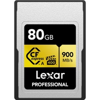 Lexar Professional GOLD CFexpress Type A 80GB (LCAGOLD080G-RNE)