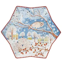 Hutschenreuther Sammelkollektion 22 Weihnachtsabend Sternschale 34 cm, 02473-727412-25384