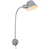 Briloner Bettleuchte Schwenkbar Schalter Ø 8 cm x 55