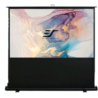 Elite Screens Beamer Leinwand, Schwarz