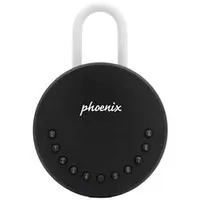 Phoenix Smile Schlüsselkasten schwarz mit 2 Haken Elektronikschloss