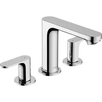 HANSGROHE Rebris S Waschtischarmatur 110 mit Zugstangen-Ablaufgarnitur, chrom