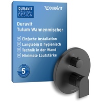 Duravit Tulum Wannemischer Unterputz, runde Rosette, mit Umstellventil, TU5210012046,