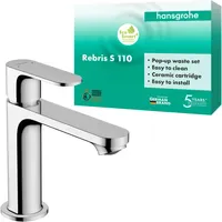 Hansgrohe Rebris S Einhandmischer Chrom