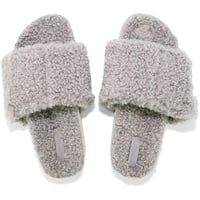 FLIP*FLOP Flip Flop Hausschuh poolcurly velcro" in schwarz |