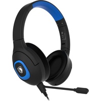 SADES Shaman SA-724 Gaming Headset, schwarz/blau, USB, kabelgebunden, Stereo,