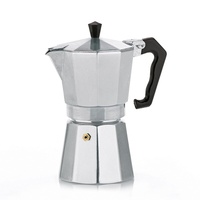 Kela 10592 Espressokocher, Für 9 Tassen, Aluminium, Italia