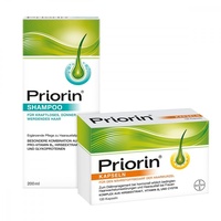 BAYER Priorin Kapseln 120 St. + Shampoo 200 ml