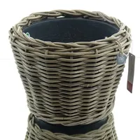 Beck ag Pflanzkübel Drypot grau, Ø ca. 36 cm,