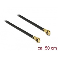DeLock - Antennenkabel - MHF4/HSC (S) gewinkelt bis MHF4/HSC