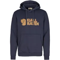 Fjällräven Logo Hoodie M Herren Dark Navy Größe XL