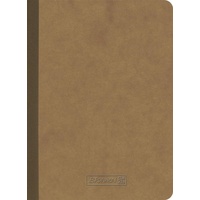 Brunnen Notizbuch FACT!plus DIN A6 liniert, hellbraun Softcover 192