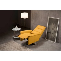 Egoitaliano Sessel »Kelly Designsessel«, drehbar, manuelle Relaxfunktion mit Push-Back-Mechanismus