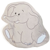 Grünspecht Wärmezoo Elefant, Traubenkern-Wärmekissen mit Bezug für Kinder, wärmendes
