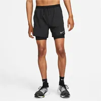 Nike Dri-FIT Stride 5" 2in1 Laufshorts Herren 010 black/black/black/reflective