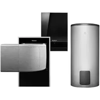 Buderus WLW196i-6 IR E Logaplus Wärmepumpen-Paket mit Warmwasserspeicher SH290