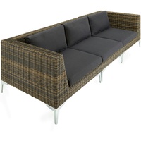 Tectake Modulares Rattanset Villanova kein Aufbau
