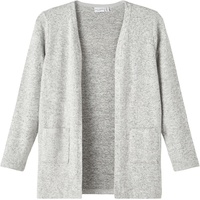 NAME IT Strickjacke 'Victi' - Hellgrau - 116