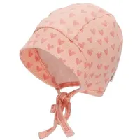 Sterntaler Häubchen Herzen rosa, 41 cm